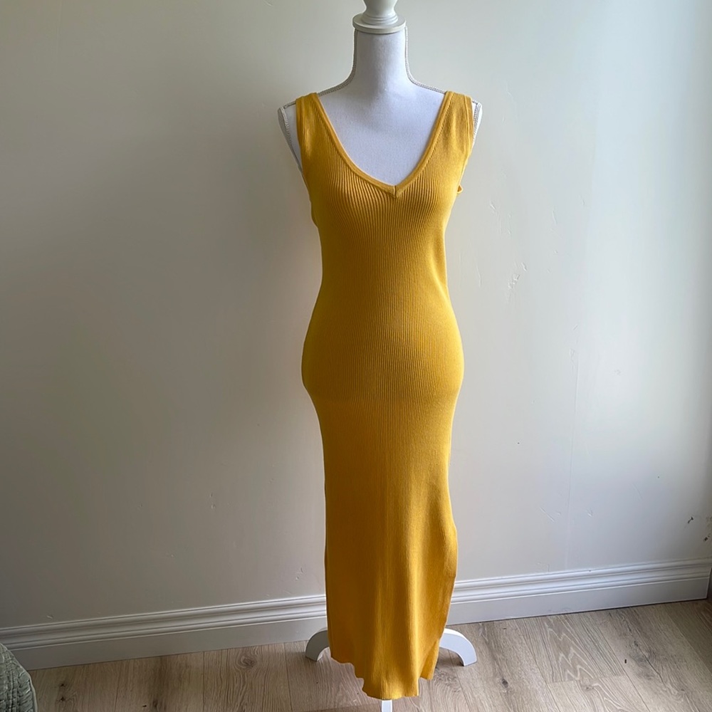 House of Harlow 1960 yellow dress
